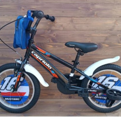 CAPRIOLO BMX 16''HT MUSTANG crno-crveno