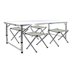 Savacoop Kamp set sklopivi (sto i 4 stolice)
