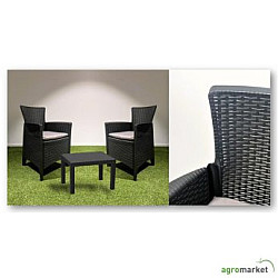 Ipae-progarden Baštenski set Forest antracit