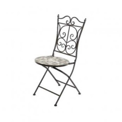 Kaemingk Stolica metalna MOZAIK 46x39x92