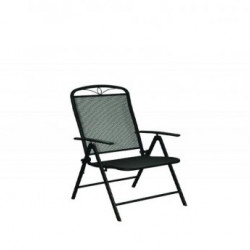 Green Bay Lba metalna stolica sa podešavajućim naslonom - siva