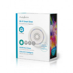 Nedis Smart Siren Alarm or Chime 85 dB Wi-Fi WIFISI10CWT