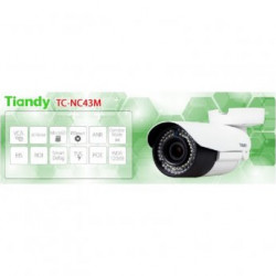 TIANDY IP bullet kamera, 4MP 2,8-12mm, WDR 120dB, IR 50m, IP67, PoE TC-NC43M