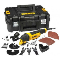 DeWALT DWE315KT Višenamenski alat 300 W + Pribor + Kofer