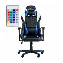 BYTEZONE Gaming stolica WINNER crno/plava LED