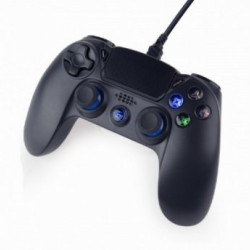 GEMBIRD JPD-PS4U-01 USB 2.0 analog vibration gamepad, PlayStation 4 / PC, 3m black