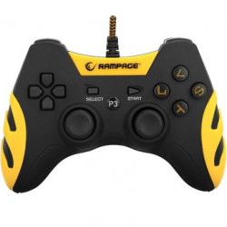 RAMPAGE DZOJSTIK SNOPY SG-R218 PS3/PC ZUTI RAMPAGE