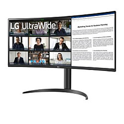 LG 34WR55QK-B UWQHD 100Hz Curved Monitor
