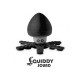 CELLY Bluetooth vodootporni zvučnik sa držačima SQUIDDYSOUND, Crni