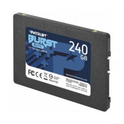 PATRIOT SSD 2.5 SATA3 6Gb/s 240GB Burst Elite 450MBs/320MBs PBE240GS25SSDR
