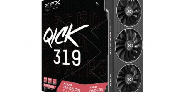 XFX Grafička Kartica AMD Radeon RX-6750XT Quick 12GB, GDDR6,