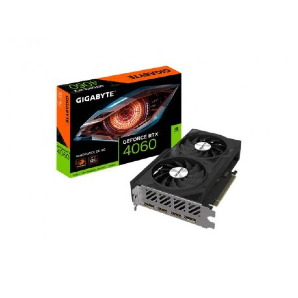 Grafičke karte : GIGABYTE NVidia GeForce RTX 4060 WINDFORCE ...