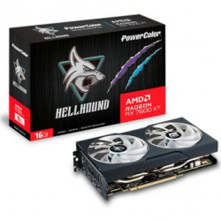 POWER COLOR Hellhound RX7600XT 16G-L/OC AMD 16GB GDDR6 128bit