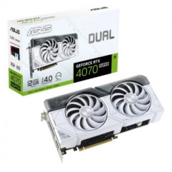 ASUS NVidia GeForce RTX 4070 SUPER 12GB 192bit DUAL-RTX4070S-12G-WHITE grafička karta
