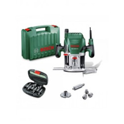 BOSCH zeleni alat POF 1400 ACE + set glodala Električna glodalica za drvo