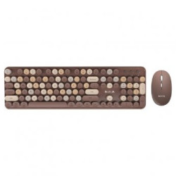 AULA AC306 Brown combo, bežični tastatura i miš