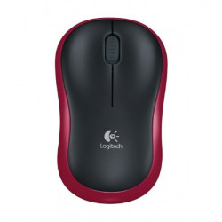 LOGITECH M185 Wireless Mouse Red W
