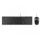 GENIUS SlimStar C126 USB YU crna tastatura+ USB crni miš cena