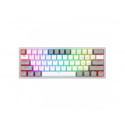 REDRAGON Fizz Pro K616 RGB Bežična/žična mehanička gejming tastatura, Belo-siva (K616-RGB-WG)