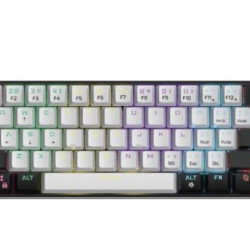GAMDIAS Tastatura Aura GK2 Mehanička 60% RGB belo/crna