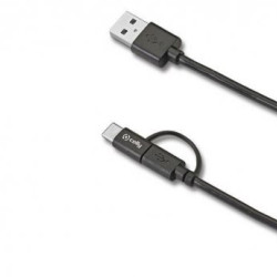 CELLY USB Micro i USB C adapter USBCMICRO