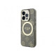 Guess Futrola za iPhone 14 Pro iml glitter peony gold black MagSafe
