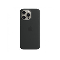 APPLE IPhone 15 Pro Max Silicone Case w MagSafe - Black ( mt1m3zm/a )