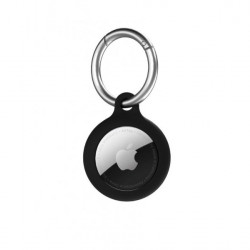 NEXT ONE Silicone Key Clip for AirTag Black