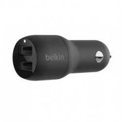 BELKIN Boost Charge Dual USB-A Car Charger 24W (CCD001bt1MBK)