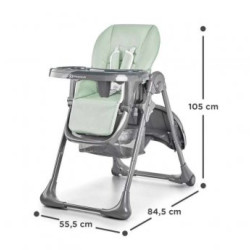 KINDERKRAFT Stolica za hranjenje Tastee grey (KHTAST00GRY0000)