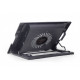 GEMBIRD Postolje sa hladnjakom za laptop do 17 inča, 15cm ventilaror, podešavanje visine, LED (NBS-1F17T-01) cena