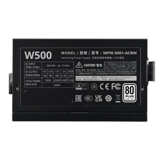 COOLER MASTER Elite NEX W500 500W napajanje (MPW-5001-ACBW-BE1) cena 