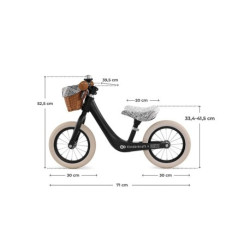 KINDERKRAFT Bicikl guralica rapid 2 bizuu black