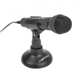 NATEC NMI-0776 ADDER Dynamic Microphone Stand 3.5mm mikrofon