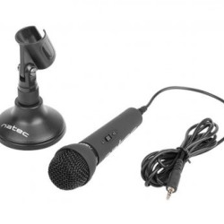 NATEC NMI-0776 ADDER Dynamic Microphone Stand 3.5mm mikrofon