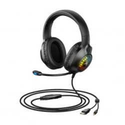 REMAX RM-850 7.1 RGB gejmerske slušalice crne