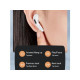 REMAX TWS-10 bežične slušalice bele