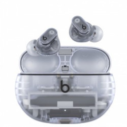 BEATS Studio Buds + - True Wireless Noise Cancelling Earbuds - Transparent (mqlk3zm/a)