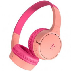 BELKIN SOUNDFORM Mini - Wireless On-Ear Headphones for Kids - Pink