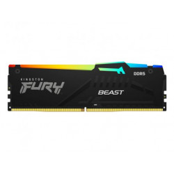 KINGSTON DIMM DDR5 16GB 5600MT/s KF556C36BBEA-16 Fury Beast RGB