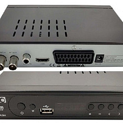 GEMBIRD GMB-MAT-818T DVB-T2 Set Top Box USB/HDMI/Scart/RF-out, PVR,Full HD, H265,hdmi-kabl, modulator1675 39315