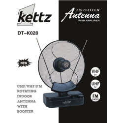 Kettz Kettz  DT-K028  Sobna TV/FM antena + pojačivač