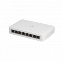UBIQUITI Switch Desktop 8 Port Gigabit, POE, USW-LITE-8-POE-EU