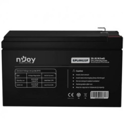 NJOY GPL09122F baterija za UPS 12V 9Ah (BTVACIUOCTO2FCW02B)