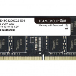 TEAM GROUP MEM SODIMM DDR4 8GB 3200MHz TED48G3200C22-S01