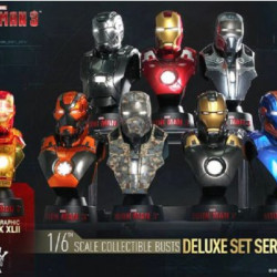 Sideshow Toys Figura Iron Man 3 Busts 1/6 11 cm Deluxe Set Series 2 022885