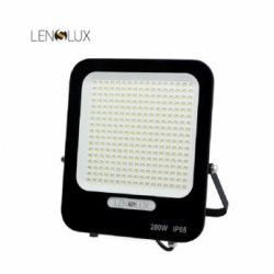 LENSLUX LED reflektor IK03 200W 6500K