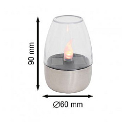 SOMOGYI ELEKTRONIC Solarna baštenska lampa - 3 kom.
