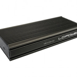 LC POWER HDD Rack LC-M2-C-NVME-2X2 - M.2 SSD Enclosure Gen 2x2