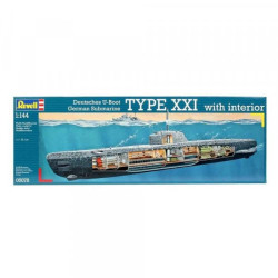 REVELL Maketa U-Boat XXI Typeb W.Interieur 150 RV05078/150